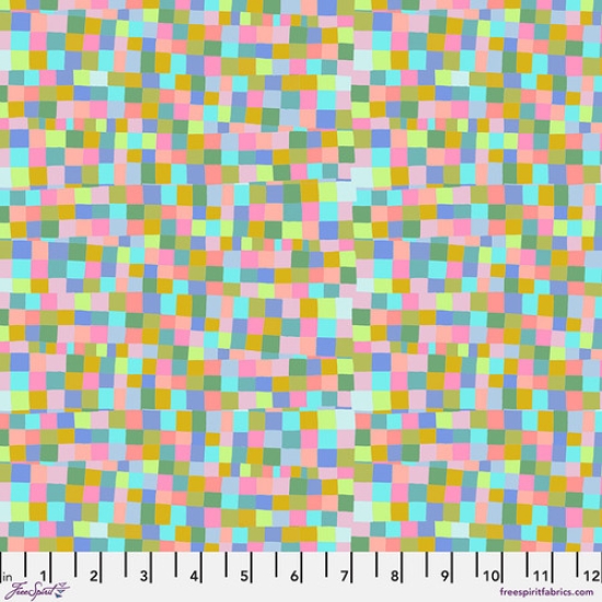 Baumwolle Patchwork - Carolyn Gavin Stoffe - Harmony - Dappled Guava